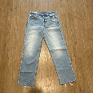 Gap High Rise Straight Jeans